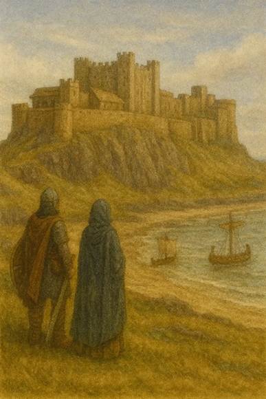 A person and person standing on a hill looking at a castle

AI-generated content may be incorrect.